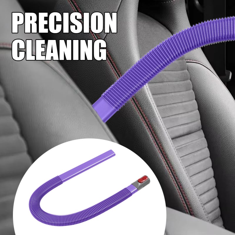 Dlhý teleskopický hadicový systém kompatibilný s Dyson V6-V15 pre čistenie štrbín