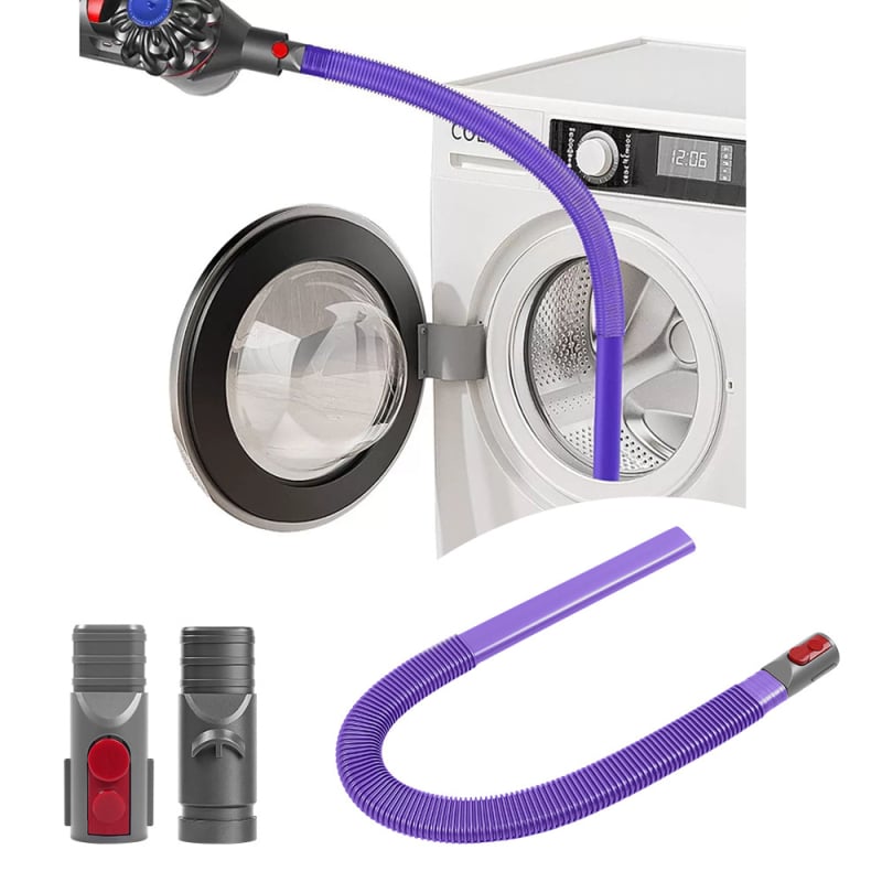 Dlhý teleskopický hadicový systém kompatibilný s Dyson V6-V15 pre čistenie štrbín