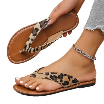 Francúzske štýlové ploché sandále pre ženy, leto 2025, slip-on plážové sandále