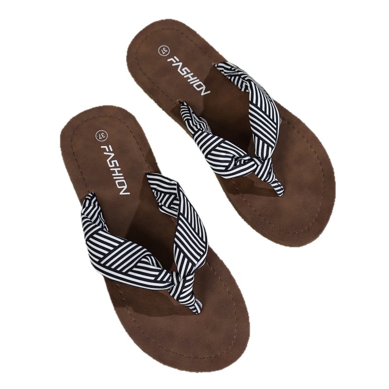 Sandale pentru femei cu imprimeu leopard-zebră, vară casual și stilate, confortabile pentru purtare în aer liber, talpă antiderapantă