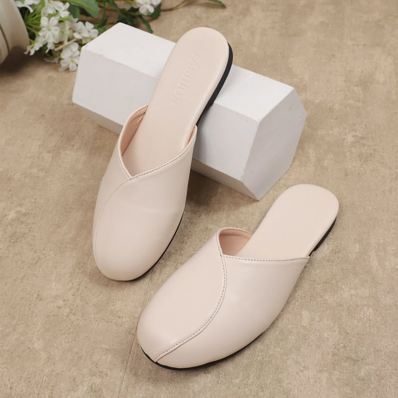 Dámske slip-on sandále s plochou podrážkou, veľká veľkosť, leto 2025, korejský štýl, mäkká podrážka