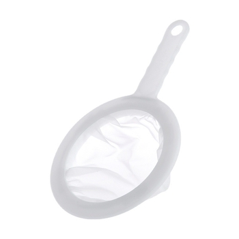 Filtru pentru lapte de soia pentru uz casnic, strecurător pentru hrana bebelușilor și suc, filtru din plastic cu plasă, strecurătoare de bucătărie