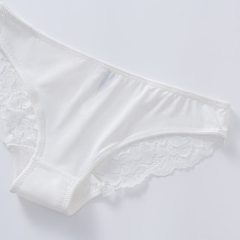 Γυναικείες δαντελένιες εσώρουχες από ice silk, άνετες και διαπνέουσες, σετ σλιπ