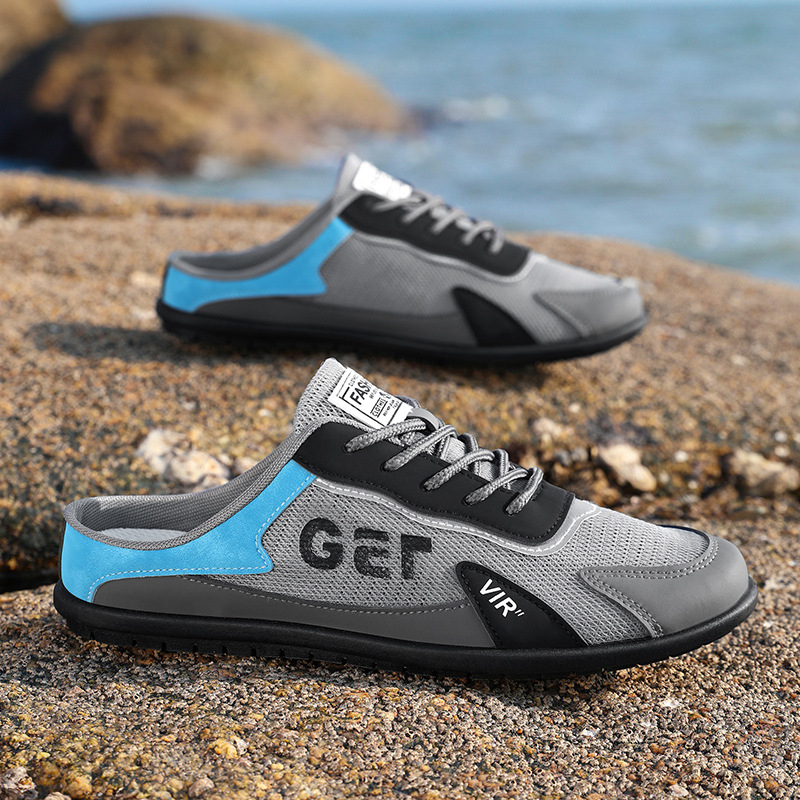 2024 Άνοιξη Ανδρικά slip-on loafers με δίκτυο στο πάνω μέρος, ανάλαφρα και καθημερινά