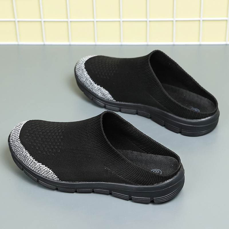 Unisex Fly-Knit slip-on παπούτσια, ανάλαφρα καθημερινά αθλητικά για καλοκαίρι