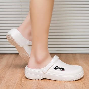 Sandale EVA perforate, unisex, mărime mare, cu protecție pentru degete, pentru exterior
