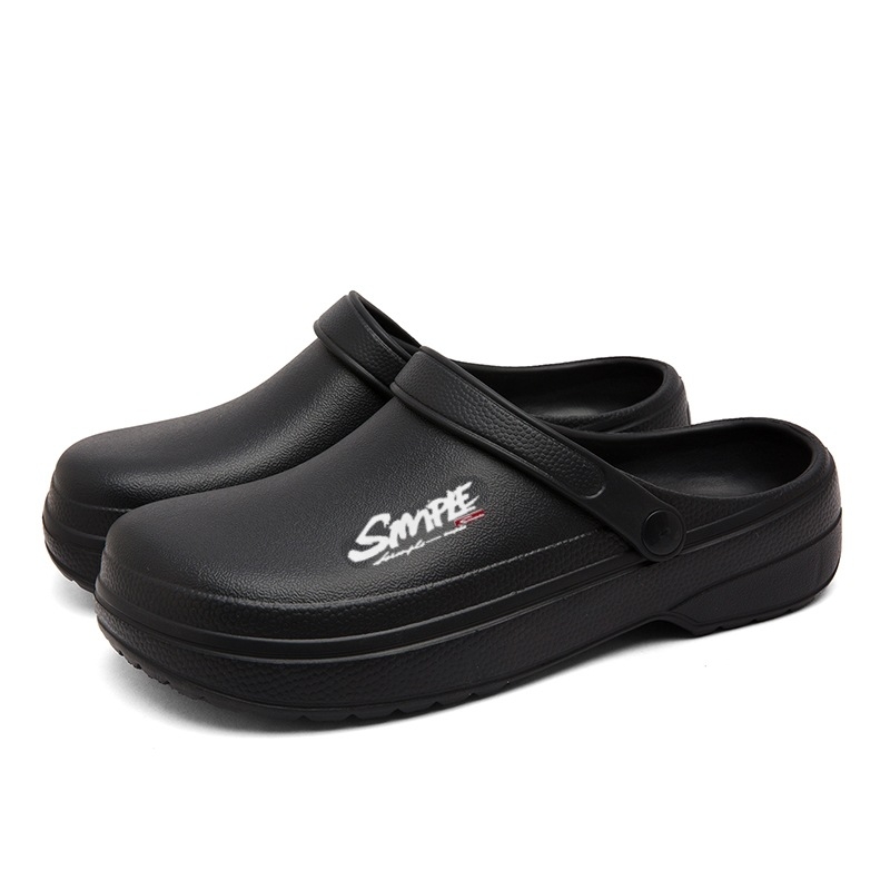 Sandale EVA perforate, unisex, mărime mare, cu protecție pentru degete, pentru exterior