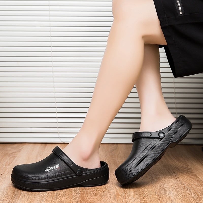 Sandale EVA perforate, unisex, mărime mare, cu protecție pentru degete, pentru exterior