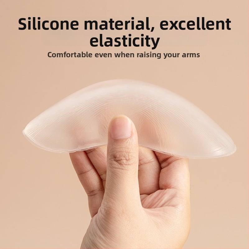 Protecție din silicon pentru umăr, design unghi drept, invizibil, anti-alunecare, patch pentru umeri îngusti, patch pentru coate și genunchi, unisex