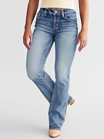 Rugalmas denim farmernadrág, szűk fazon, középmagas derék, mindennapi és sokoldalú