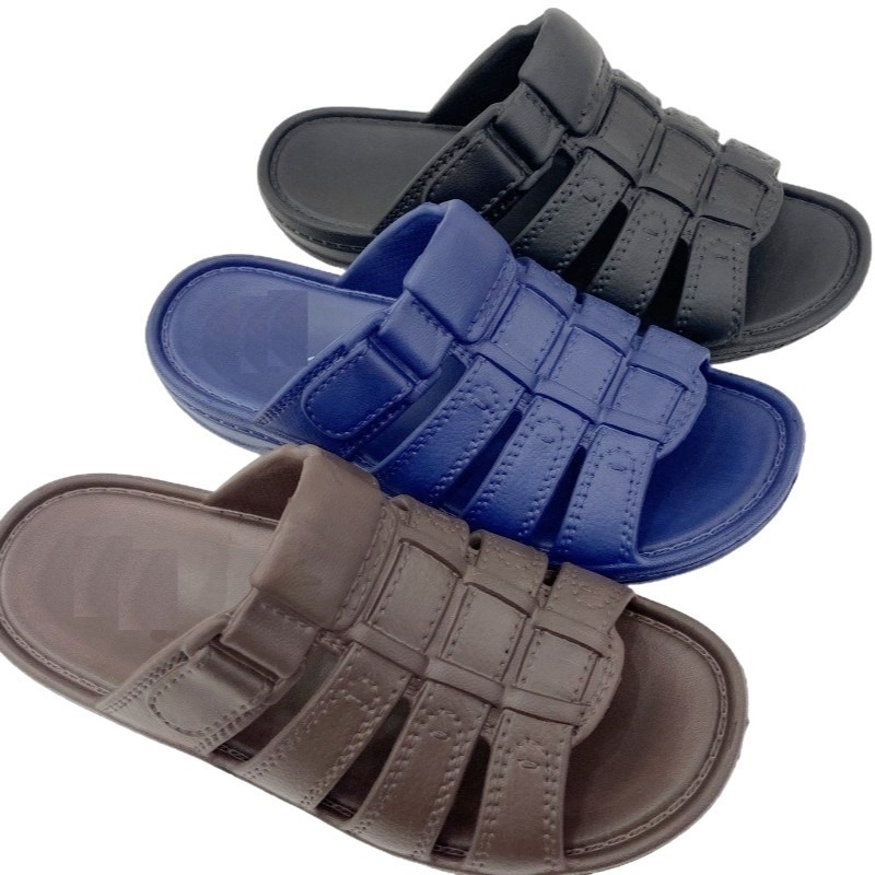 Sandale EVA pentru bărbați, interior și exterior, cu deget deschis, antiderapante, rezistente, design retro clasic