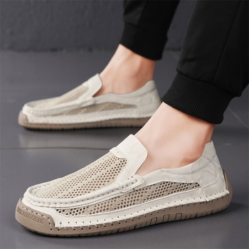 Loafers de vară respirabili fără șireturi pentru bărbați, 2026