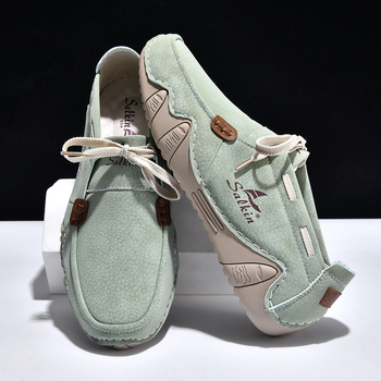 Pantofi bărbați slip-on, talpă joasă, mărime mare, stil Martin, design inspirat de caracatiță