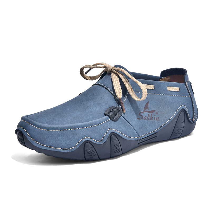 Pantofi bărbați slip-on, talpă joasă, mărime mare, stil Martin, design inspirat de caracatiță
