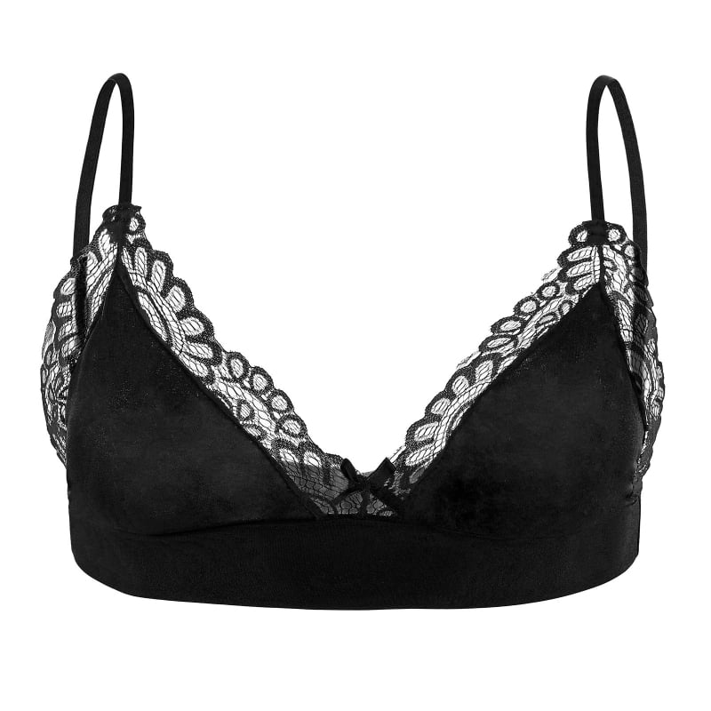 Set de lenjerie din dantelă pentru bărbați, cu sutien cu dantelă și funda, boxer briefs și pijama pentru cross-dressing