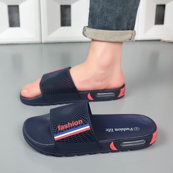 Slapi bărbați cu talpă moale, stil casual, pentru interior și exterior, casă și plajă, Keoko