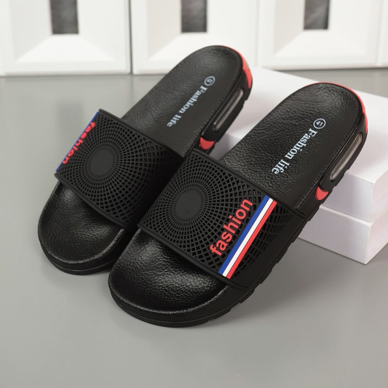 Slapi bărbați cu talpă moale, stil casual, pentru interior și exterior, casă și plajă, Keoko