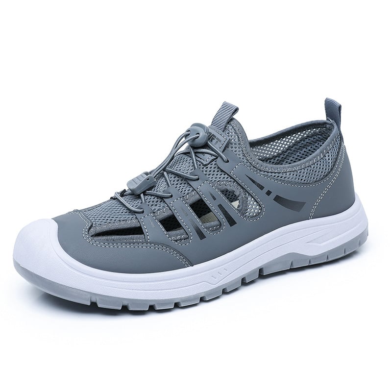 Sandale pentru bărbați, vară, cu plasă respirabilă, pantofi sport casual pentru exterior