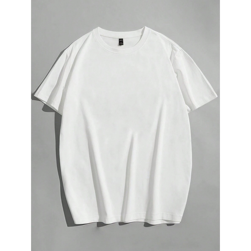 Ανδρικό βαμβακερό T-shirt με κοντά μανίκια, εκτύπωση anime και μοτίβο κρανίου IP