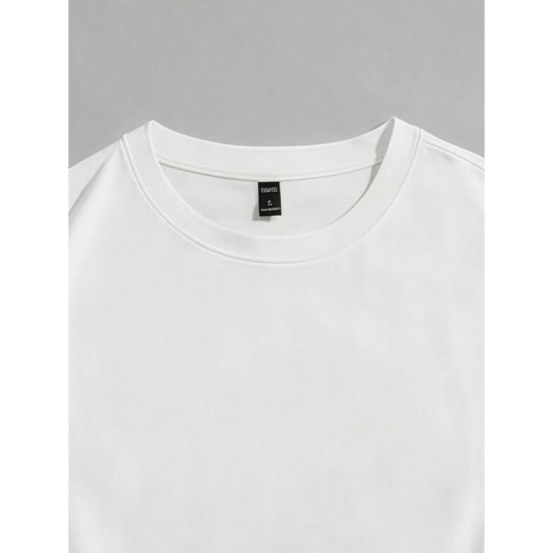 Ανδρικό βαμβακερό T-shirt με κοντά μανίκια, εκτύπωση anime και μοτίβο κρανίου IP
