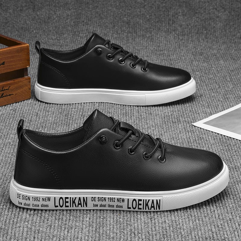 Ανδρικά sneakers με αναπνεύσιμη κατασκευή και παχιά σόλα, άνετα και στυλάτα καθημερινής χρήσης