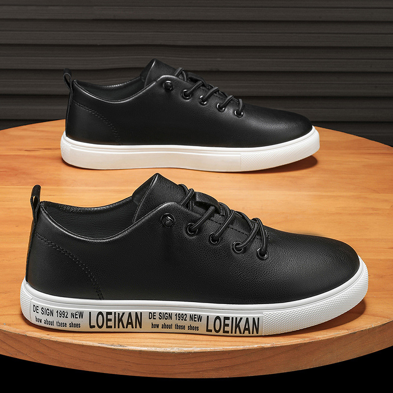 Ανδρικά sneakers με αναπνεύσιμη κατασκευή και παχιά σόλα, άνετα και στυλάτα καθημερινής χρήσης