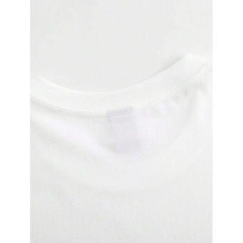 Αντρικό T-shirt από 100% βαμβάκι με σχέδιο αετού, ευρωπαϊκού μεγέθους, ελαφρώς φαρδιά γραμμή, στρογγυλός λαιμός, κοντά μανίκια