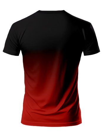 Ανδρικό T‑shirt με ψηφιακή εκτύπωση, καλοκαίρι 2025, κοντό μανίκι, αθλητικό casual