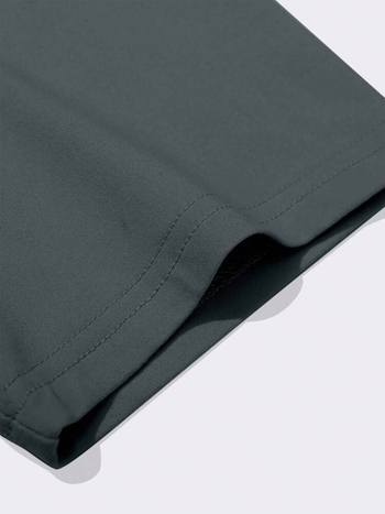 Manfinity LEGND Ανδρικό βαμβακερό T‑shirt με απλό τύπωμα λογότυπου, στρογγυλός λαιμός, κοντά μανίκια