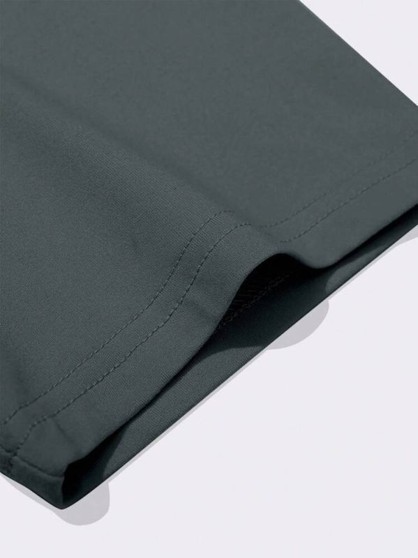Manfinity LEGND Ανδρικό βαμβακερό T‑shirt με απλό τύπωμα λογότυπου, στρογγυλός λαιμός, κοντά μανίκια