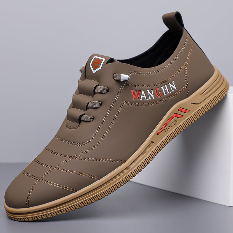Pantofi loafer din piele pentru bărbați, slip-on, talpă moale, pantofi casual-business, stil britanic