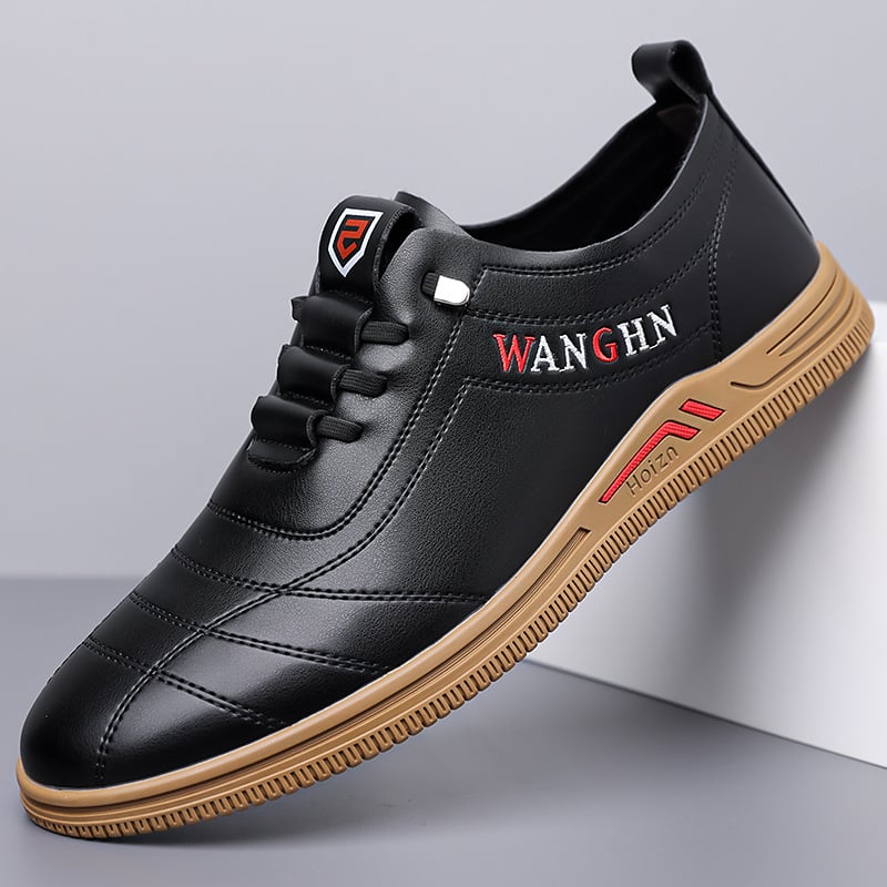 Pantofi loafer din piele pentru bărbați, slip-on, talpă moale, pantofi casual-business, stil britanic
