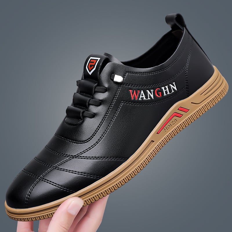 Pantofi loafer din piele pentru bărbați, slip-on, talpă moale, pantofi casual-business, stil britanic