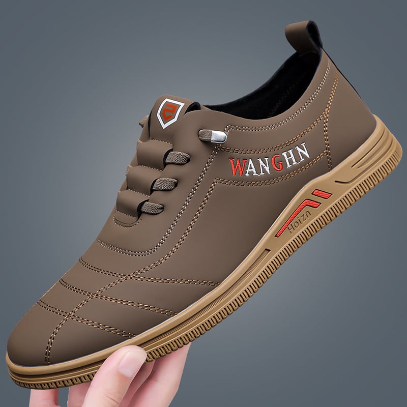 Pantofi loafer din piele pentru bărbați, slip-on, talpă moale, pantofi casual-business, stil britanic