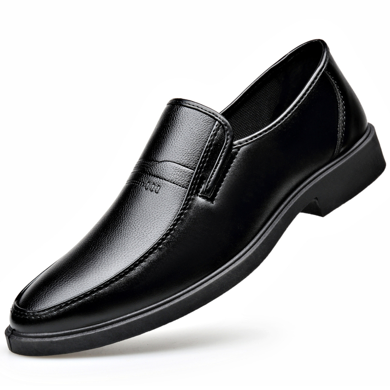 Pantofi bărbați din piele cu textură pietruită, eleganți, vârf ascuțit, stil britanic pentru nuntă și cavalerii de onoare