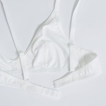 Set de 2 sutiene din nylon pentru femei, confortabile, respirabile, cupe subțiri (1/2), stil sport, pentru toate sezoanele