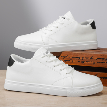 Ανδρικά λευκά sneakers, Άνοιξη 2026, Κορεατικού στυλ, ελαφριά και ευέλικτα καθημερινά παπούτσια