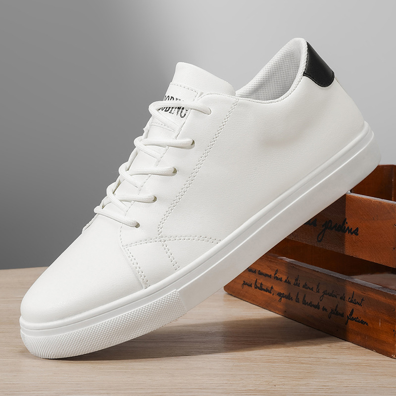 Ανδρικά λευκά sneakers, Άνοιξη 2026, Κορεατικού στυλ, ελαφριά και ευέλικτα καθημερινά παπούτσια