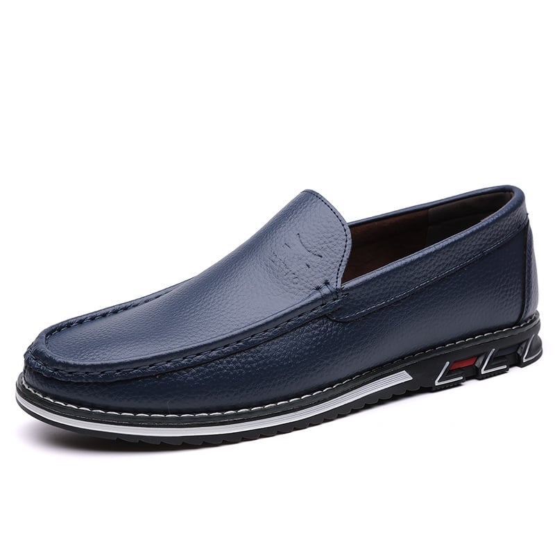 KLKYKO Muške slip-on kožne cipele, veličine 38-48, udobne za vožnju i svakodnevno nošenje