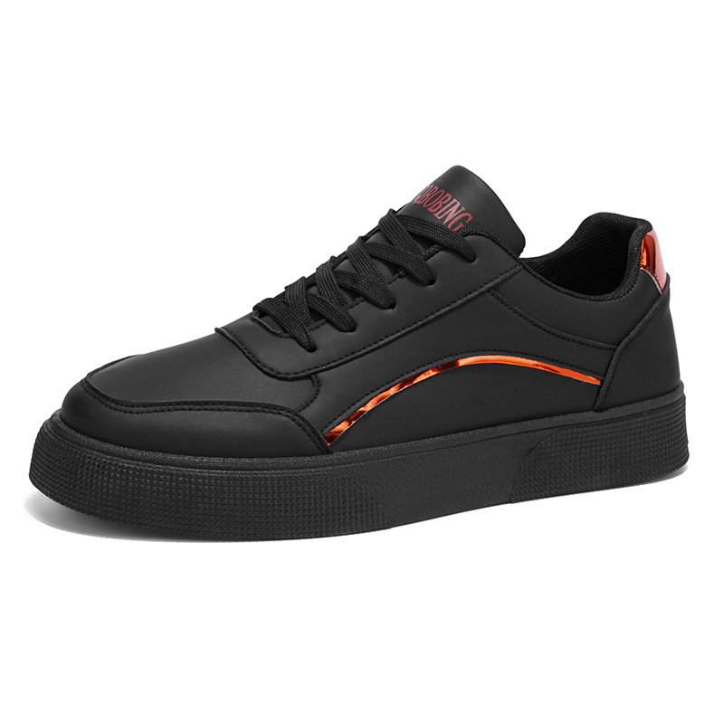 Ανδρικά casual sneakers χαμηλού ύψους, λευκά, σε μεγάλο μέγεθος, κατάλληλα για άνοιξη και φθινόπωρο, μοντέρνα και ευέλικτα