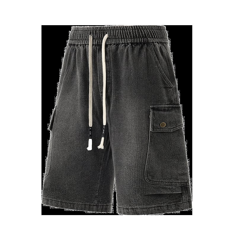 40-140 kg Noi șorturi cargo pentru bărbați, sport casual, mărime plus, vară, subțiri, largi, lungime medie