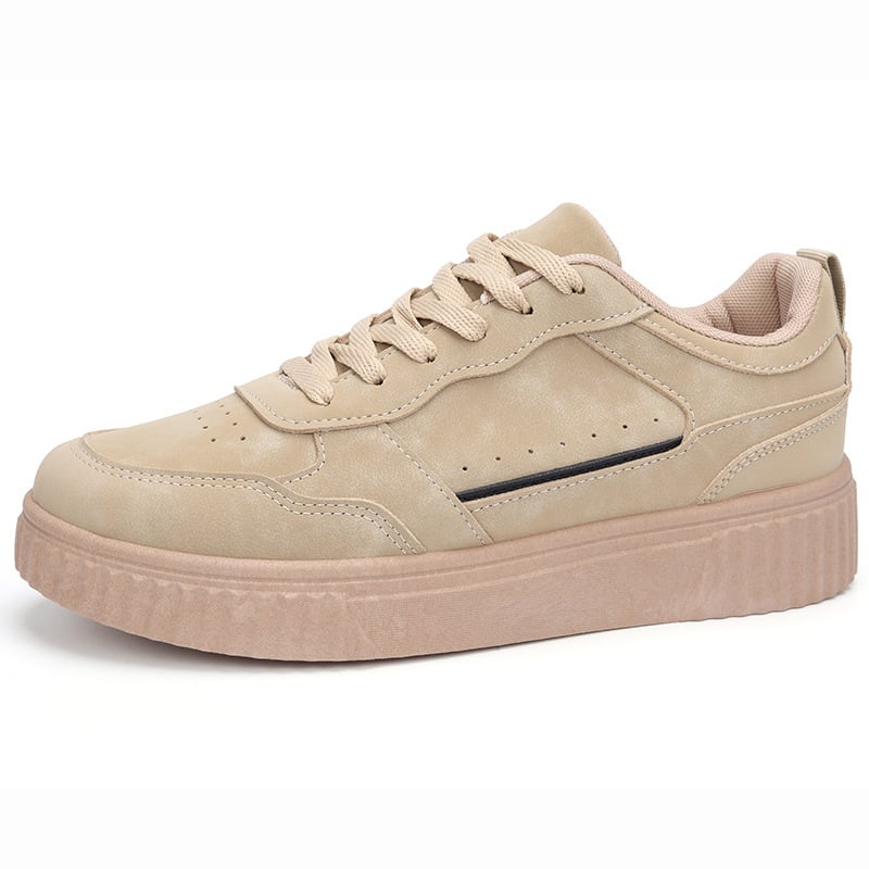 Férfi alacsony talpú gördeszkás cipő vastag talppal a magasság növelésére, divatos és sokoldalú mindennapi sneaker, retro utazó cipő