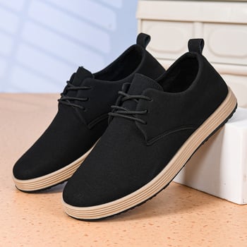 Férfi slip-on casual cipő, puha talppal, kényelmes, tavasz–őszre