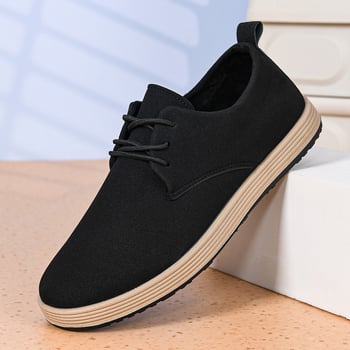 Férfi slip-on casual cipő, puha talppal, kényelmes, tavasz–őszre