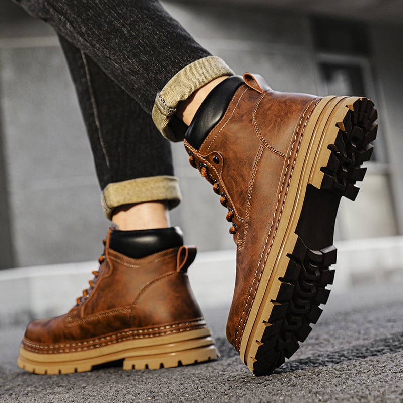 Muške martinske čizme s debelim potplatom, jesen-zima, casual outdoor stil