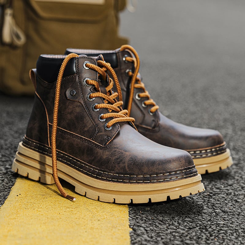 Muške martinske čizme s debelim potplatom, jesen-zima, casual outdoor stil