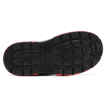 Cizme de ploaie antiderapante pentru unisex, înălțime medie, încălțăminte de lucru impermeabilă pentru construcții și bucătărie, cauciuc rezistent la ulei cu talpă îngroșată