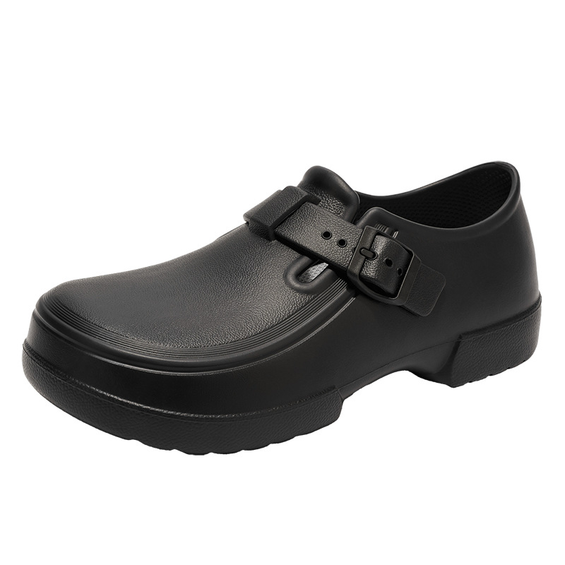 Pantofi de bucătărie unisex, anti-derapante și rezistenți la ulei, respirabili, pentru personal din catering; confort la stat îndelungat; crește înălțimea; personalizabili.