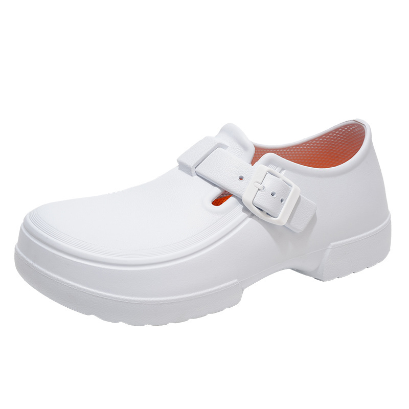 Pantofi de bucătărie unisex, anti-derapante și rezistenți la ulei, respirabili, pentru personal din catering; confort la stat îndelungat; crește înălțimea; personalizabili.