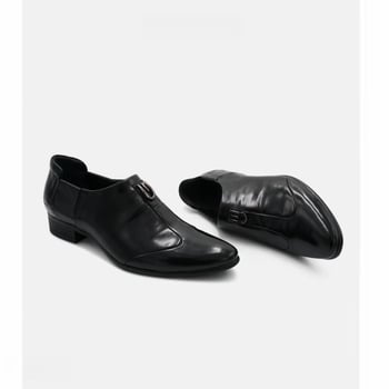 Pantofi Derby din piele italiană premium pentru bărbați, vârf ascuțit, căptușeală respirabilă, piele de vită, stil de afaceri inspirat de britanic